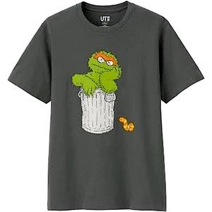 Kaws X Sesame Street Oscar The Grouch Tee